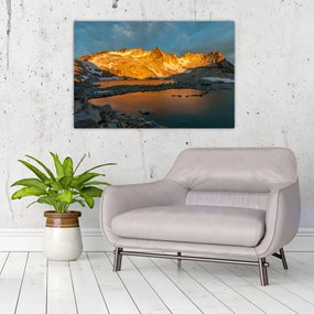 Tablou cu peisaj montan (90x60 cm)