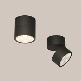 Spot LED rotativ pentru exterior IP54 Spin grafit