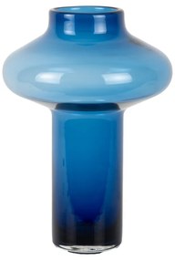 Vază albastră din sticlă (înălțime 37 cm) Asombroso – PT LIVING