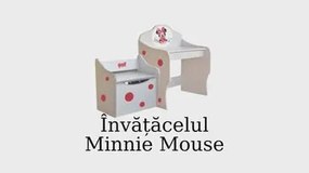Învățăcel - Minnie Mouse Alb