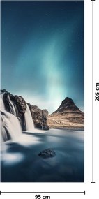 Fototapet pentru ușă - Cascade (95x205cm)