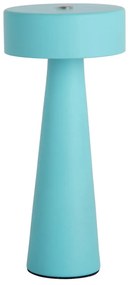 Veioză turcoaz LED (înălțime 16,5 cm) Mini LED Ring – Leitmotiv