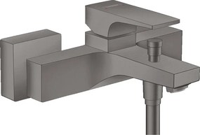 Baterie cada - dus Hansgrohe Metropol negru - crom periat 18 cm