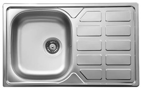 Chiuvetă de bucătărie Deante ZEO_0113 SOUL 49x78 cm satin