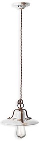 Pendul design retro realizat manual din ceramica COUNTRY, 25cm