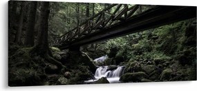 Tablou din pădurea neagră (120x50 cm)