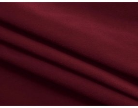 Canapea burgundy cu tapițerie din catifea 319 cm Ekahi – Makamii