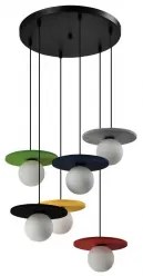 Suspensie moderna 6 becuri E27 FELT KL116004 Klausen