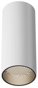 Plafoniera LED design tehnic Focus alb, 4000K