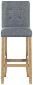 Scaun tip Bar MATON (textil) (gri). 1018781