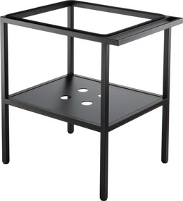 Consolă de baie de sine stătătoare - 56,5x40 cm Finisaj: CST_X50B