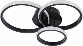 Plafonieră LED 38W/230V, neagră