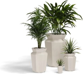 Ghiveci plante design decorativ modern exterior/interior ORIGAMI Hasu 17,8×17,8×25cm