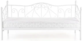 Pat de o persoană 90 cm Soughton (cu somieră). Promo -6%. 796386