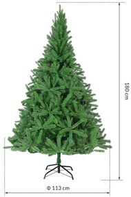 Deuba Pom de Crăciun artificial 180 cm + suport