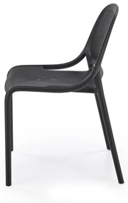 Scaun plastic K532 negru