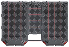 Organizator 57,7 x 39 x 6 cm, separatoare, negru