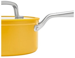 Oală cu capac/cu suprafață ceramică 2,4 l adecvată pentru plita cu inducție Meda 3.0 – FABINI