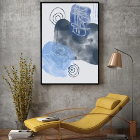 Poster - Abstracție pictată (A4)