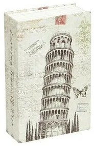 Cutie valori tip carte Pisa, 12 x 18 x 5 cm