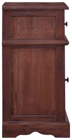 Noptiera, maro clasic, lemn masiv de mahon 1, Maro inchis