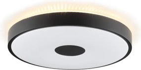 Brilliant - Plafonieră LED TAVIS LED/24W/230V Ø 44,5 cm neagră
