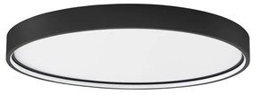 Plafoniera LED dimabila design circular OLAF neagra 60cm