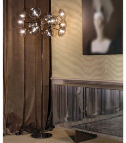 Lampadar, Lampa de podea LUX, Sticla Suflata, Breath