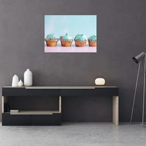 Tablou cu cupcakes (70x50 cm), în 40 de alte dimensiuni noi