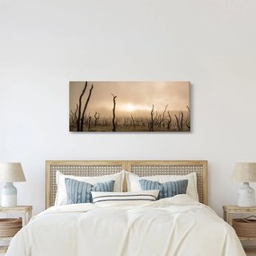 Tablou - Copaci goi (120x50 cm)