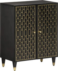 vidaXL Dulap lateral, 60x33x75 cm, lemn masiv de mango