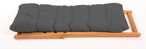 Set mobilier de grădină masă și scaune Kikadu 5 (gri + natural) (pentru 2 persoane). 1093853