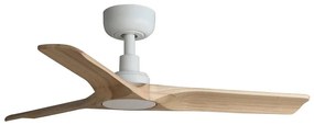 Ventilator de tavan FARO 33805WT HEYWOOD S lemn/alb d. 90 cm Wi-Fi + telecomandă