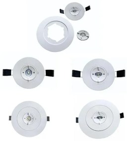 Corp de iluminat LED de urgență LED/2W/230V