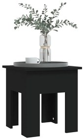 Masuta de cafea, negru, 40x40x42 cm, PAL 1, Negru