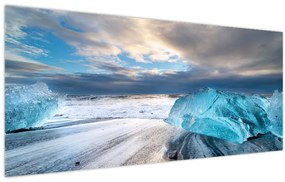 Tablou - Plaja Diamond Beach (120x50 cm)