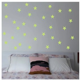 Steluțe luminoase pe perete 100 psc