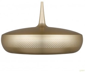 Abajur metalic design retro Clava Dine, Brushed Brass