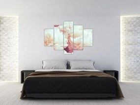 Tablou cu flori (150x105 cm)