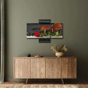 Tablou- Amintire de muzicean (90x60 cm)