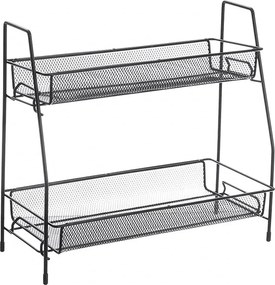 Organizator pentru bucatarie TALORO 31x32,5 cm, negru