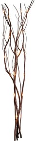 Decorațiune luminoasă maro ø 8 cm Willow – Star Trading