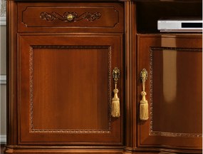 Comodă lemn masiv nuc Bologna TV, 188 × 55 × 79 cm