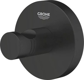 Cuier simplu Grohe Start negru mat
