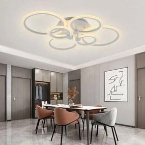 Lustra LED Eclipse – 148W, cu telecomanda, 13.000 lumeni, 3 temperaturi de culoare