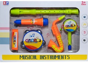 Instrumente muzicale, 6 buc/cutie