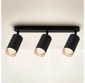 Spot pentru baie Brilagi SELE 3xGU10/30W/230V IP44 negru