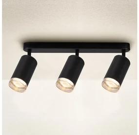 Spot pentru baie Brilagi SELE 3xGU10/30W/230V IP44 negru