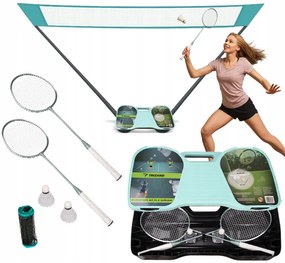 Set badminton 4in1 cu fileu, rachete și husă - TRIZAND