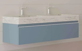 Set lemn masiv Mobilier Baie Suspendat Giulia Lavoar Dublu